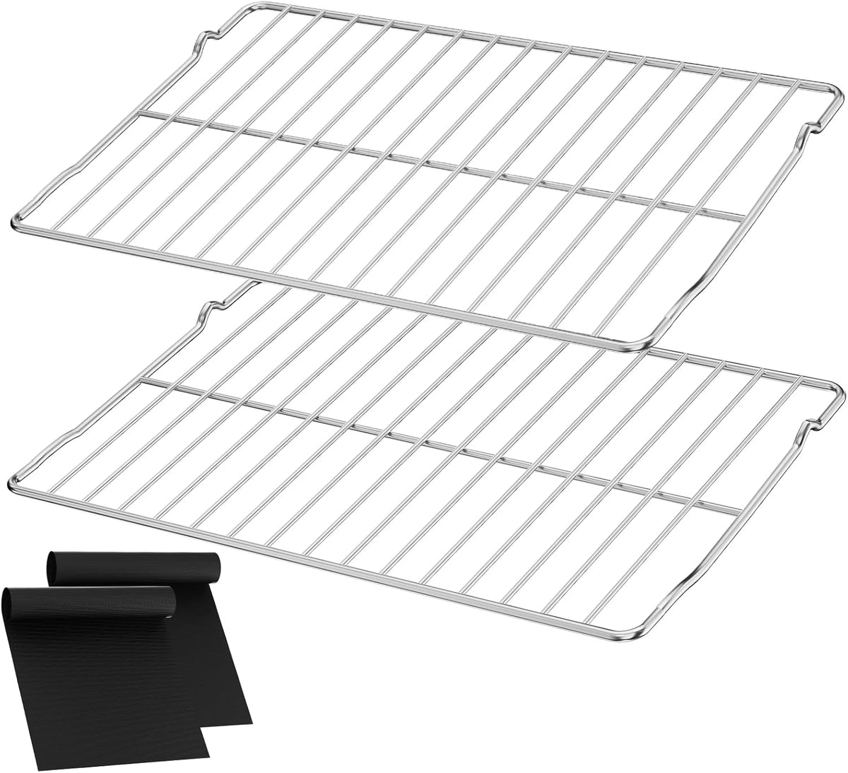 316496201 Heavy Duty Stove Oven Rack for Frigidaire Oven Rack Replacement 24.2" X 16" Stove Wire Shelf Frigidaire Range/Stove/Oven Rack 316496201,Kenmore Induction Stove Oven Racks,Stainless Steel