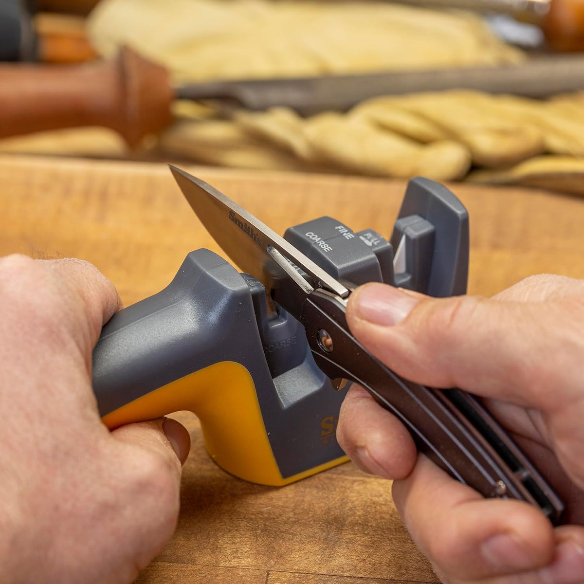 Smith’s Pull-Thru Knife Sharpener