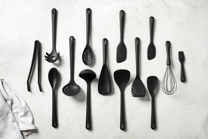 HENCKELS Silicone Onyx Cooking Utensil, Multipurpose Spoon Spatula