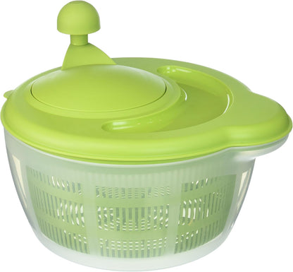 Westmark Germany Vegetable and Salad Spinner with Pouring Spout (Red/Clear)