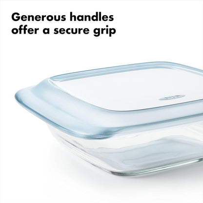 OXO Good Grips GLASS PIE PLATE WITH LID
