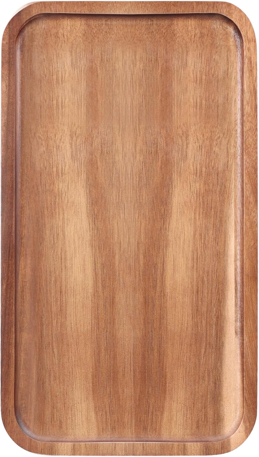Large Wooden Serving Trays Long Party Charcuterie Boards Acacia Wood Platters Serving Cheese Board Rectangular Appetizer Snack Plates Rectangle Kitchen Dinner Platter for Food Dish Cake Dessert Tray