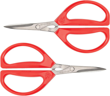 Joyce Chen Original Unlimited Kitchen Scissors All Purpose Kitchen Shears With Comfortable Handles, Red