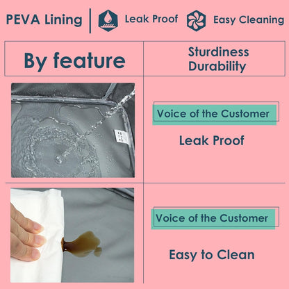 Insulated Kids Dual Compartment Lunch Bags Tote Pack for Girls Boys Toddler Kindergarten School Picnic Cooler Thermal Lunch Boxes with Strap (Green Rainbow)