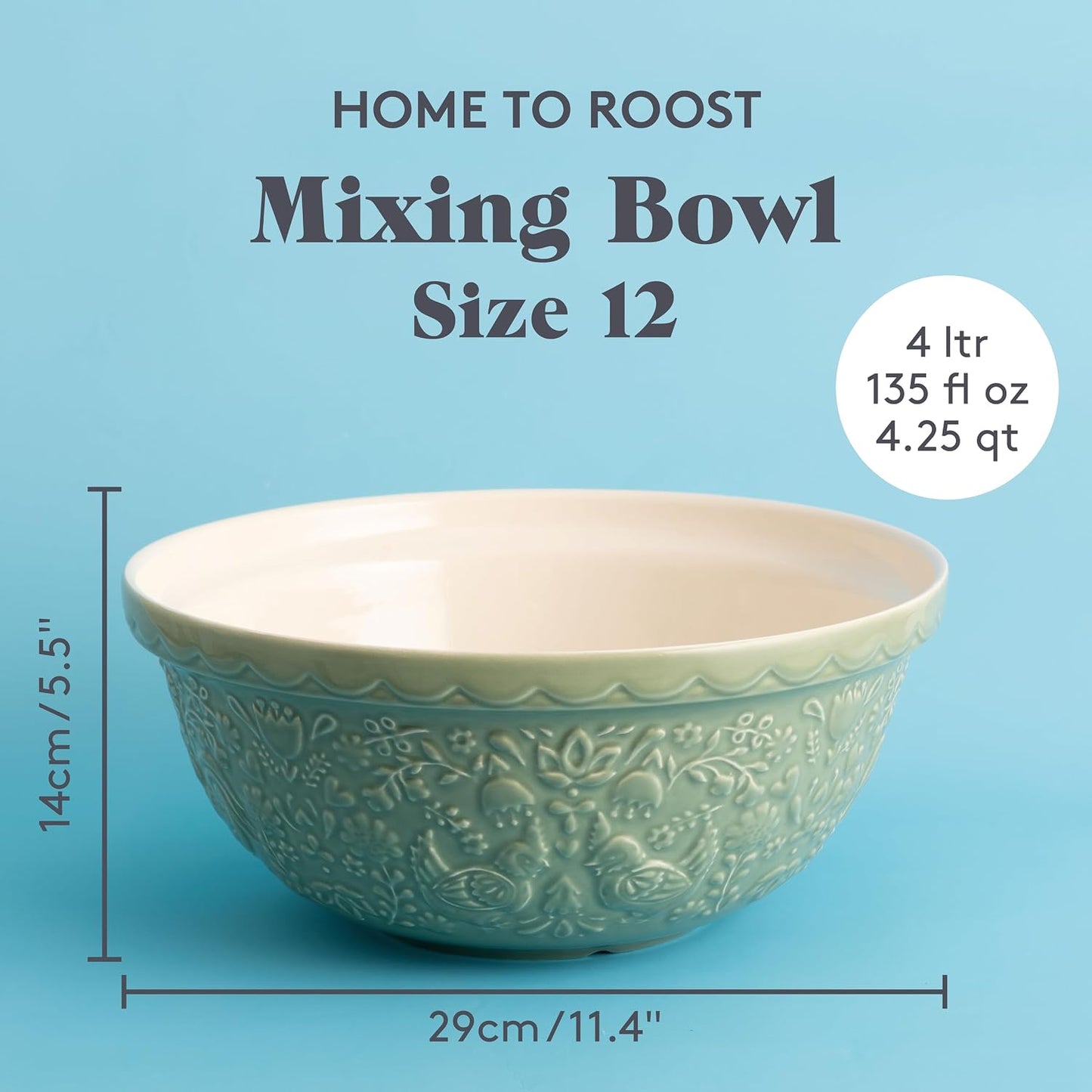 Mason Cash Home to Roost Batter Bowl