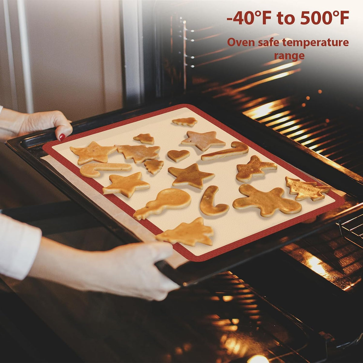 Silicone Baking Mat, Nonstick & Reusable