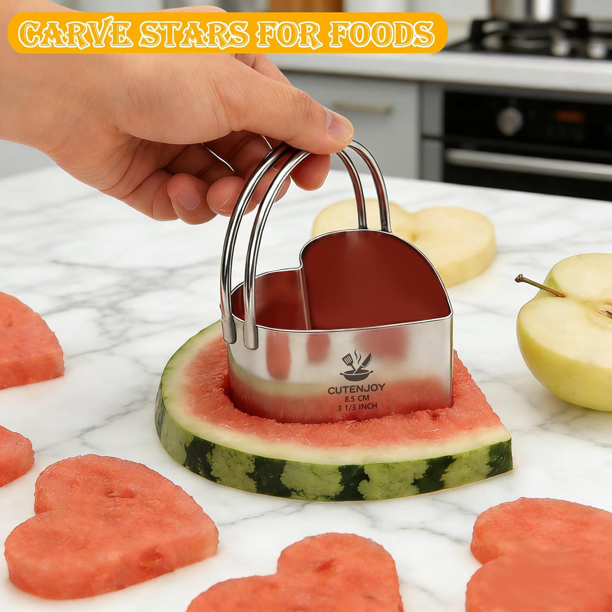 Round Cookie Cutters (2, 3, 3.5, 4, 5, 6 Inch) Biscuit Cutter Set