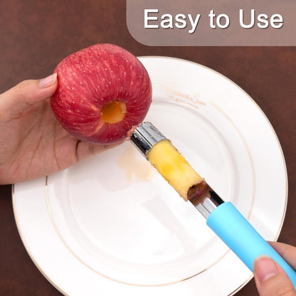 Apple Corer, Fruit Core Remover Tool, for Apples Cupcake, Blue