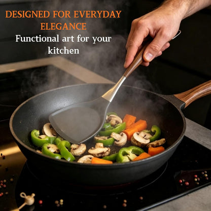 White Silicone Cooking Utensils Set-Non-Toxic, Heat Resistant, BPA Free Kitchen Utensils Set with Spatula, Spoon, Whisk & Tongs-Non-Stick& Dishwasher Safe for Nonstick Cookware