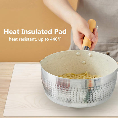 Gartful Extra Large Silicone Mats for Countertop, 28" by 20" Multipurpose Mat, Counter Table Protector, Desk Saver Pad, Placemat Nonstick Nonskid Heat-Resistant Pad, Black