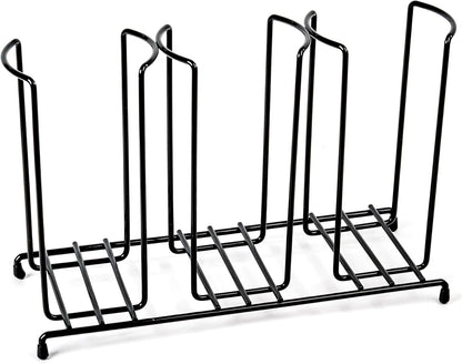 Inevibe Wire Frame Cup and Lid Organizer 3 Compartment