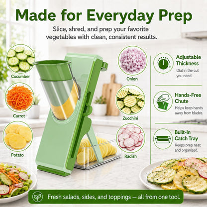 Mandoline Slicer for Kitch,Bigger Size,Adjustable Vegetable Slicer