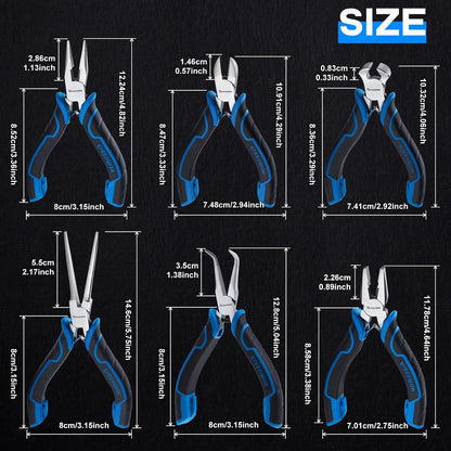 SPEEDWOX Long Reach Bent Needle Nose Pliers With Smooth Jaw Angled Needle Nose Pliers For Jewelry Making Fish Bone Pliers Tweezers Bent Chain Nose Pliers For Wire Bending And Small Object Gripping