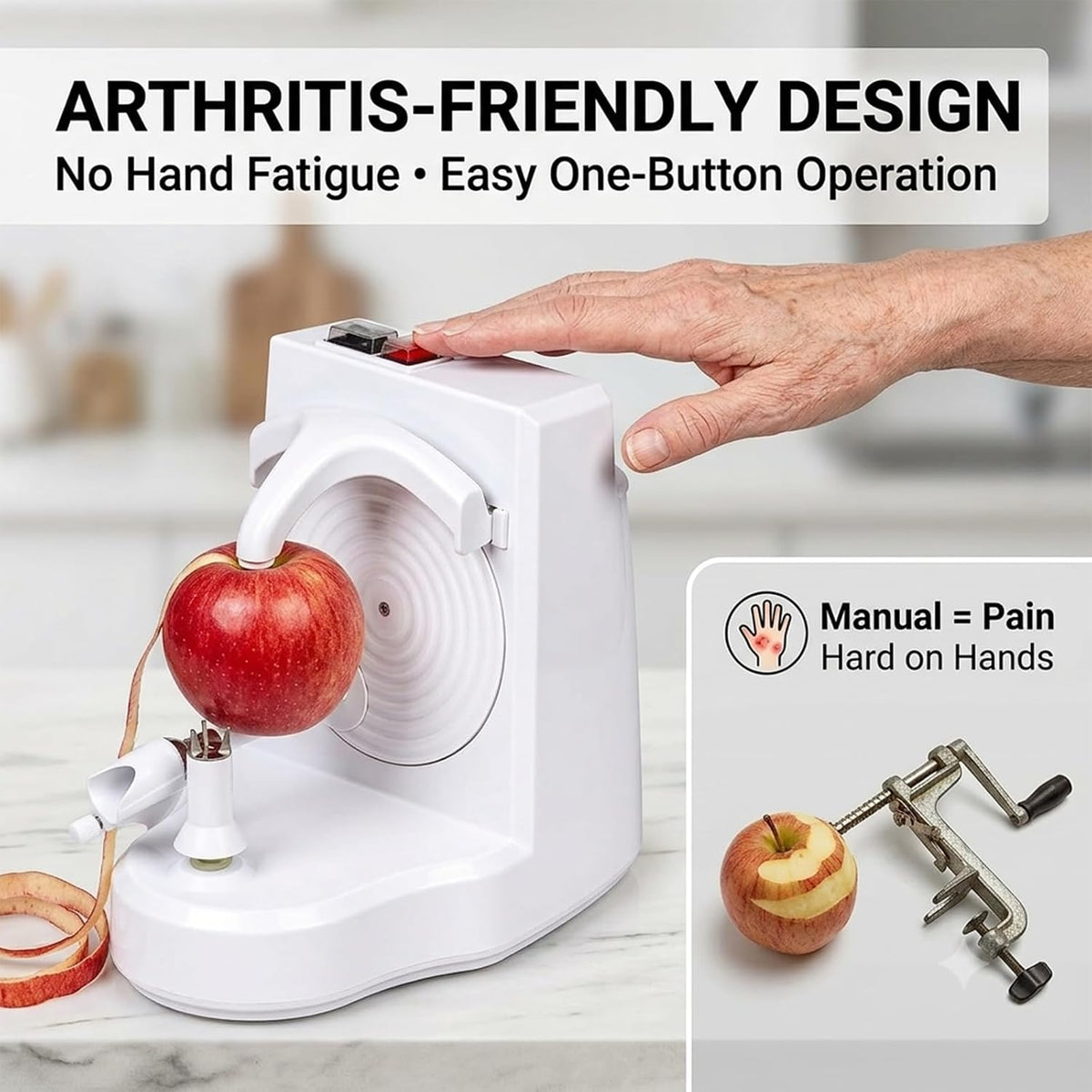 Electric Orange Peeler, Automatic Fruit Peeler Machine for Fruits