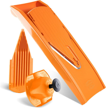BORNER V Mandoline Slicer Kitchen V1 ClassicLine Starter Set | Vegetable Grater Börner - Quality Made in Germany, Color:White