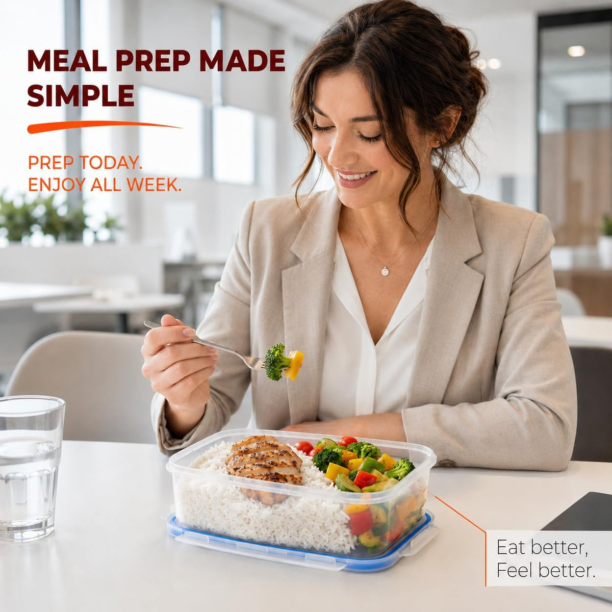 Tribello 250 oz Extra Large Airtight Food Storage Containers with SnapTight Lids – Clear, Stackable, BPA-Free Meal Prep Containers for Kitchen, Freezer & Pantry Storage