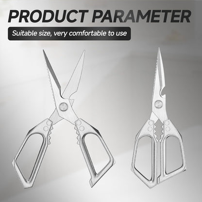2-Pack Heavy Duty Stainless Steel Kitchen Scissors