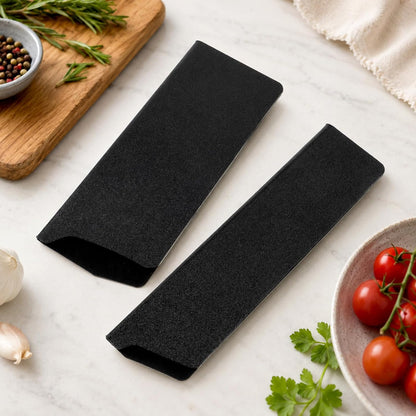 2 PCS Universal Knife Sleeves, Chef Knife Guards with Soft Flock‑lined Inside