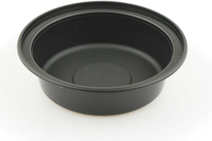 Green Direct Meal Prep containers 16 Oz. Round Microwavable Food Container with Lid /Portion Control Pack of 10