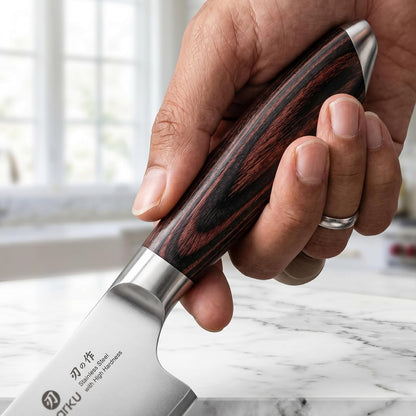 imarku 10 Inch Bread Slicer,Adjustable Thickness Homemade Bread Knife