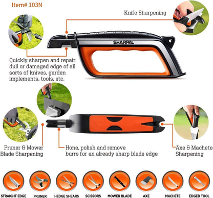 SHARPAL 101N 6-in-1 Pocket Knife Sharpener & Survival Tool