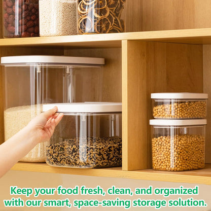 TBMAXS Versatile Storage Container Bin with Pop-up Lid & Scoop, Rice Flour Container Dog Cat Food Storage Container, Laundry Room Organization Household Essentials Kitchen Pantry Organizers