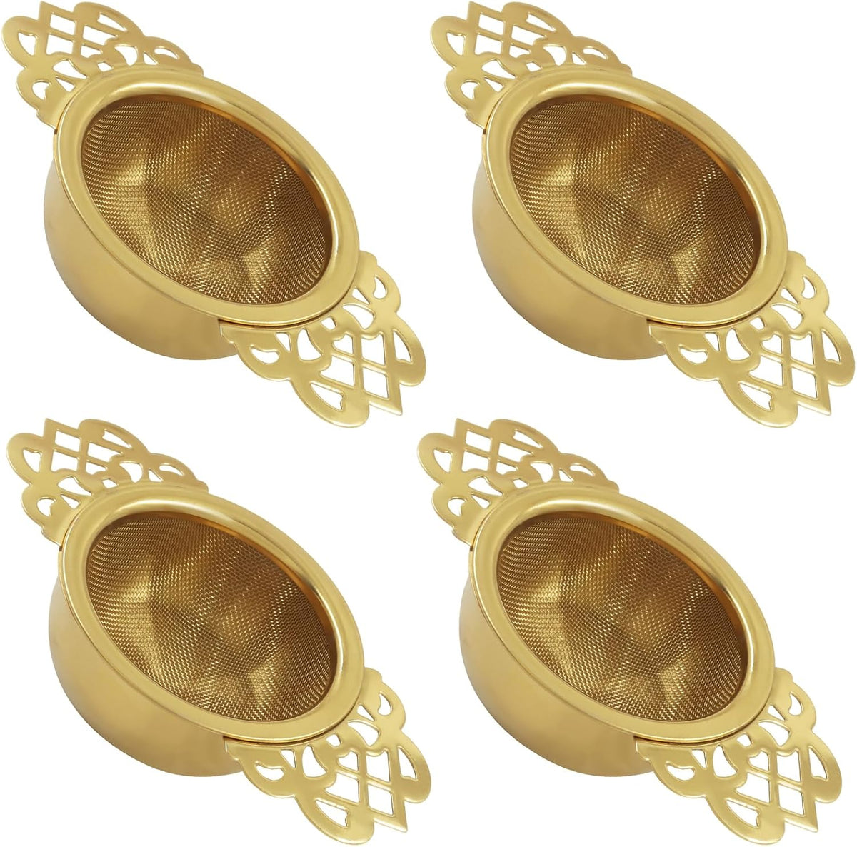 Fine Mesh Tea Strainers, Silver Loose Leaf Tea Filter