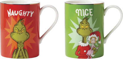 Lenox 898096 Merry Grinchmas Chip & Dip Bowl, Christmas Dishes, Festive Holiday Serveware