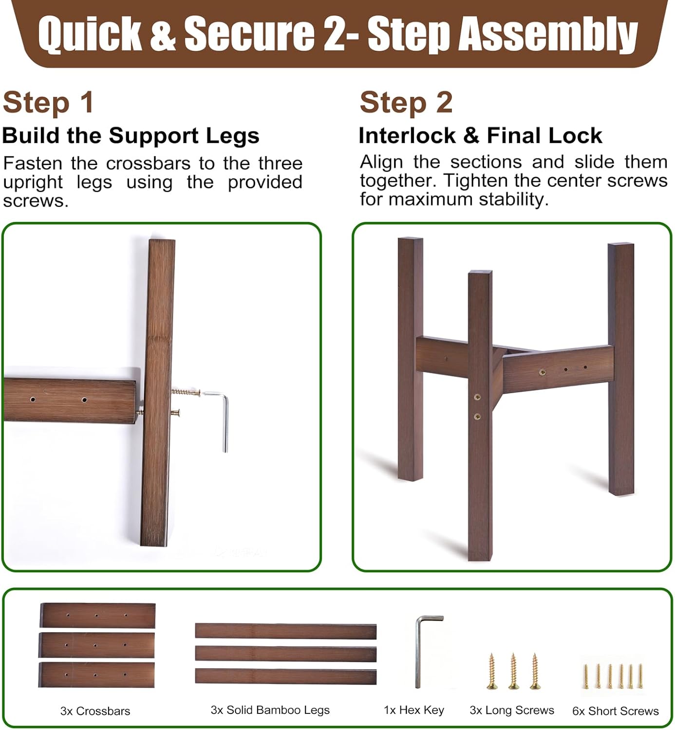 OERGKE Adjustable Bamboo Drink Dispenser Stand, Water Dispenser Holder for 2-5 Gallon (8-12 Inch), Beverage Stand for Countertop & Parties, Walnut