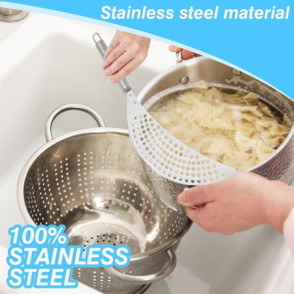 Pot Strainer With Handle Stainless Steel