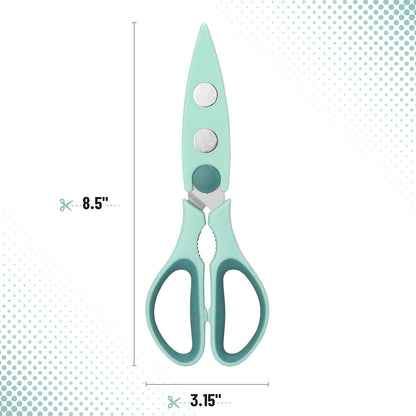 Mr. Pen- All Purpose Kitchen Shears with Protective Sheath, 8 Inch