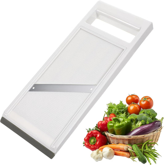 Hand Held Mandoline Slicer,Portable Handheld Vegetable Mandoline Slicer with Stainless Steel Blade, Cucumber Clicer Thin for Vegetables,Fruits,Potatoes,Cheese,Carrots,Quick Uniform Slice