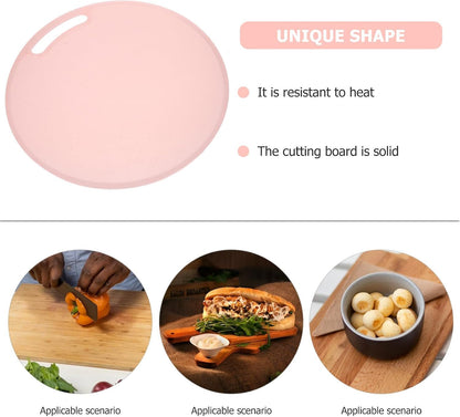 Food Cutting Board 35x0.8cm Pp Non-slip Chopping Mat for Kitchen and Outdoor Use Portable Kitchen Tool
