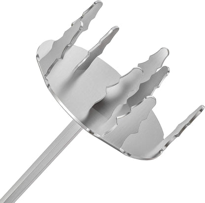 Onlyfire 4 Inch Stainless Steel Pork Puller, Upgraded Ultra-Sharp