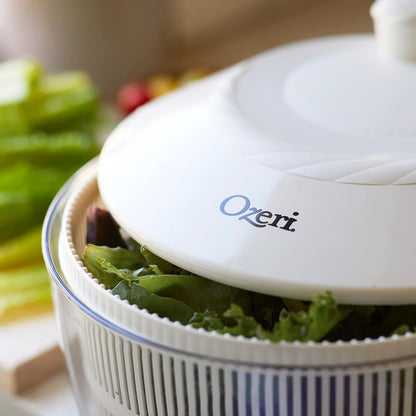 Ozeri Italian Made Fresca Salad Spinner and Serving Bowl, BPA-Free