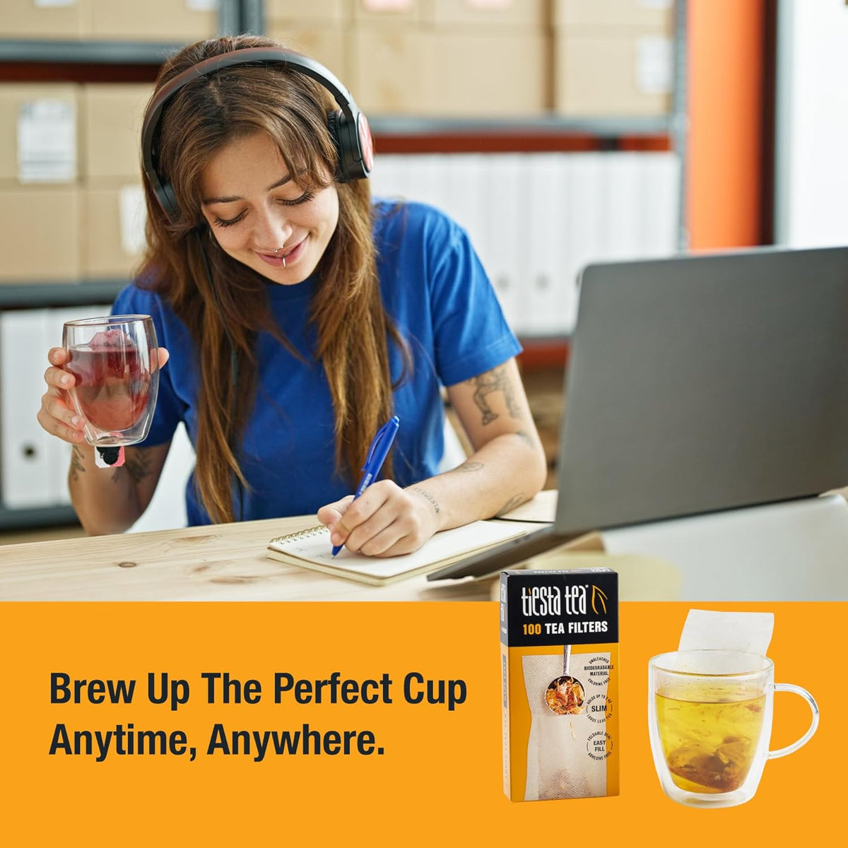 Tiesta Tea Loose Leaf Filters for Brewing