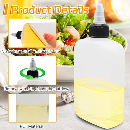 100ML Oil Dispenser Bottles, Leak-Proof Twist Cap Squeeze