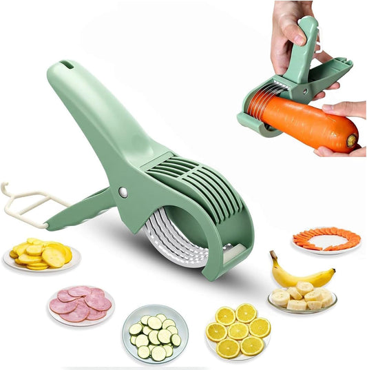 Banana Slicer 1 Pc Green ABS Stainless