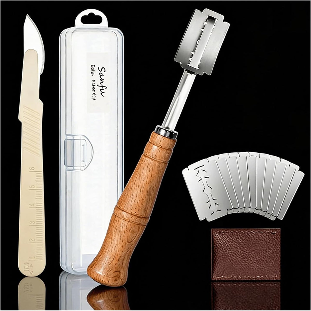 Bread Lame Dough Scoring Tool with Case