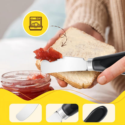 Butter Spreader Knife Set, 2 Pack Butter Knives and Cheese Knives