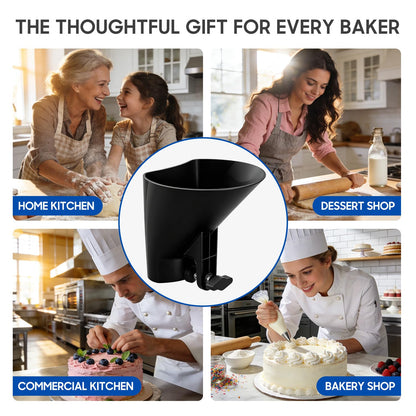 KingofKings Flour Funnel for Kitchen Aid Accessories and Attachments