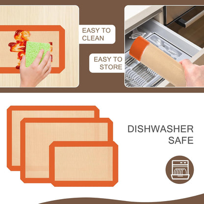 Silicone Baking Mat, Nonstick & Reusable