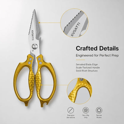Kitchen Scissors for Food Meat Vegetables Cutting Sharp All Purpose