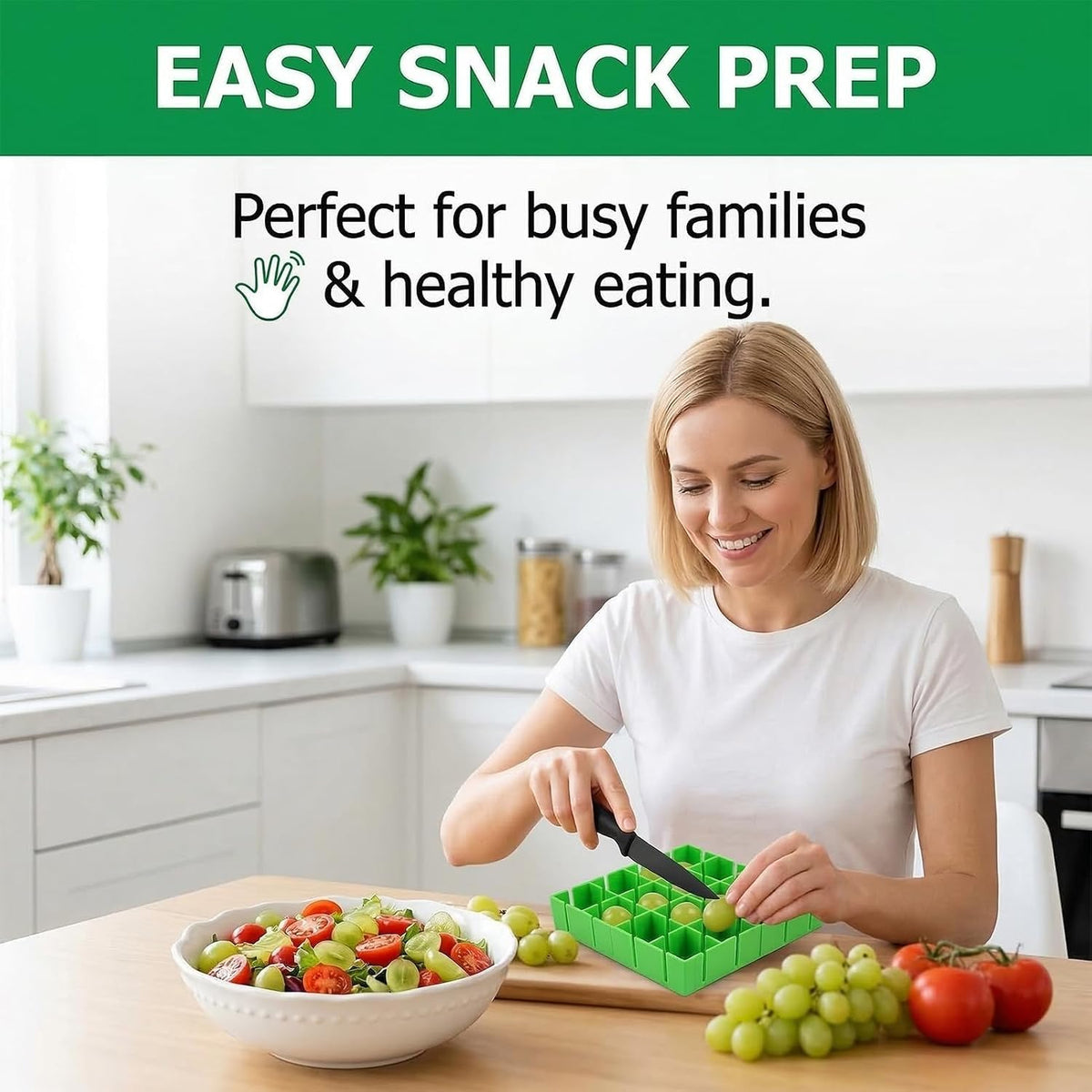 16-Piece Fruit Slicer for Grapes & Cherry Tomatoes
