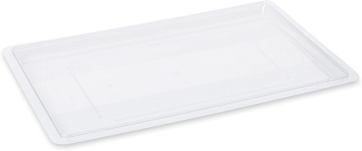 Rubbermaid Commercial Products Polycarbonate Food Storage Box/Tote, 2 Gallon, Clear, for Restaurant/Kitchen/Cafeteria