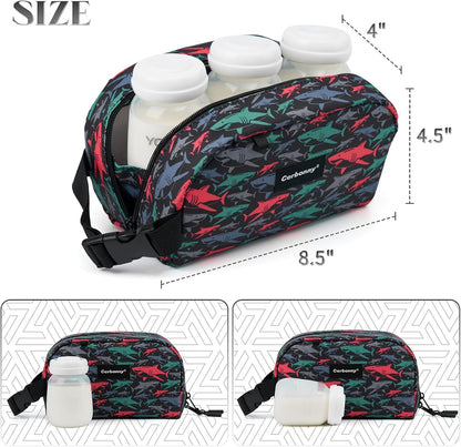 Cerbonny Freezable Cooler Bag for Work/School Travel - Mini Insulated Bag Fit For Yogurt