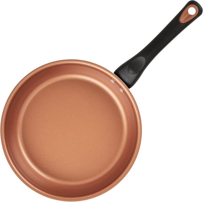 Farberware Glide Copper Ceramic Egg Poacher Pan Nonstick 4 Eggs, 8-Inch