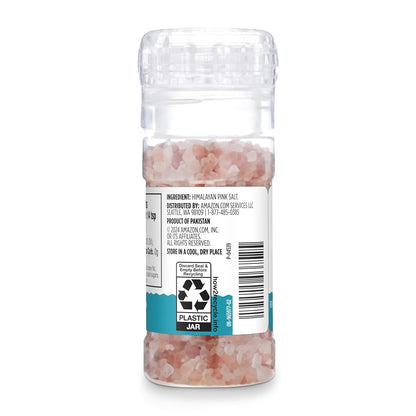 Amazon Grocery, Himalayan Pink Salt Adjustable Grinder, 4.77 Oz