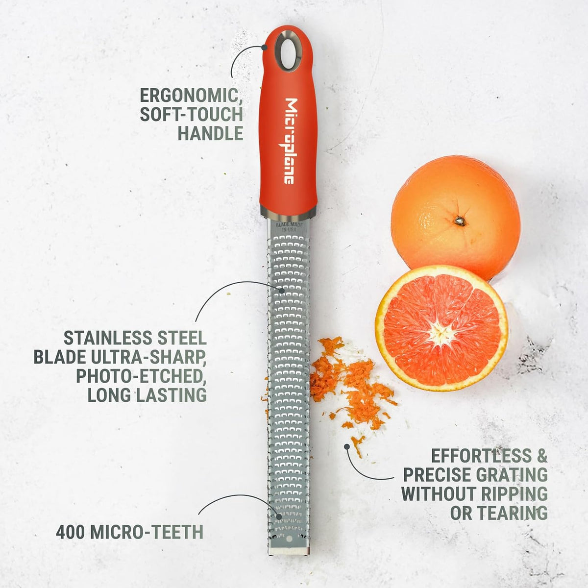 Classic Premium Zester Graters by Microplane