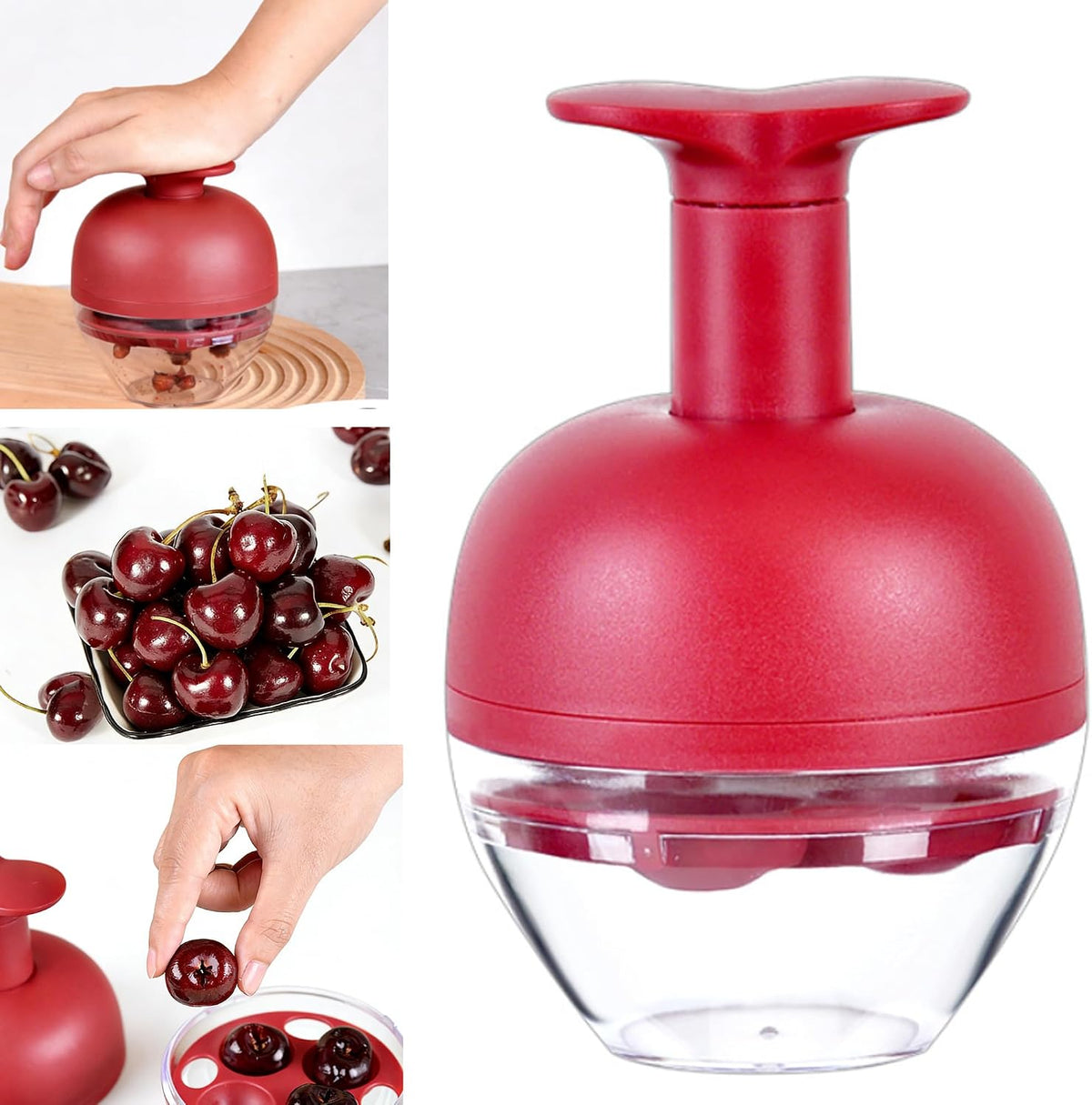 Cherry Pitter Tool, Push Type